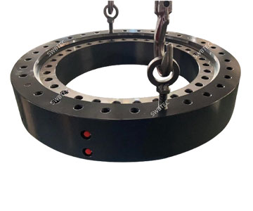 Slewing bearing rotating platform