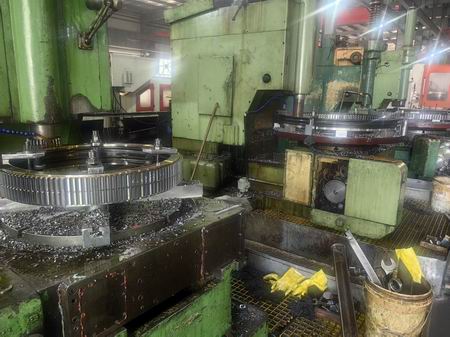 slewing bearing with teeth