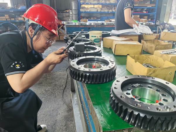 SWBTEC Slewing Rings' Forging Steel Inspection